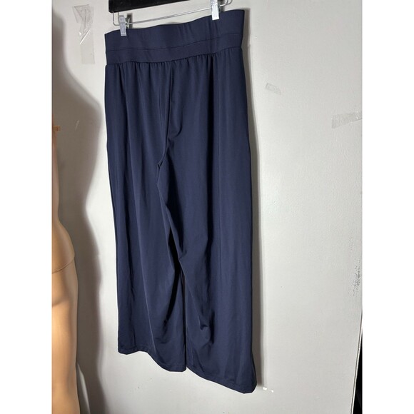 T by Talbots Out And About Pull On Active Pants L Petite Blue - Picture 3 of 11